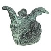 Design Toscano Lindell Pond Bronze Ducks Spitting Garden Statue: Sliding Duck - 3 of 4