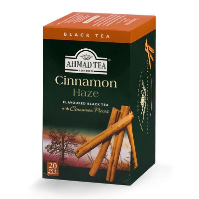 Ahmad Tea Cinnamon Haze Black Tea 20 foil tea bags