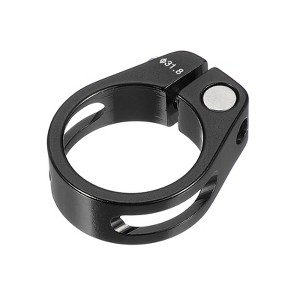 Unique Bargains Aluminum Alloy Quick-Release Mountain Road Bike Seat Post Clamp - 1 of 4