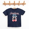 The Juniper Shop American Girly Cherries Coquette Youth Short Sleeve Tee - 2 of 4