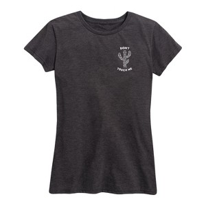 Women's - Country Casuals - Don't Touch Me Short Sleeve Graphic T-Shirt - 1 of 4