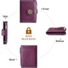 Clotth Womens Wallet - RFID Blocking Slim Bifold Wallet for Women with Zipper Coin Pocket,9 Card Slots & ID Window for Daily Use,Travel - 4 of 4