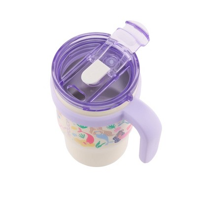 Reduce 14oz Coldee Vacuum insulated Stainless Steel Straw Tumbler Mermaids