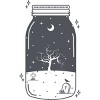 Boy's Design By Humans Halloween in a jar By roc21 T-Shirt - 2 of 2