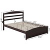 AFI Furnishings Warren Platform Bed Q with Footboard ES - 2 of 4