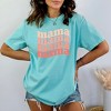Simply Sage Market Women's Retro Mama Wave Short Sleeve Garment Dyed Tee - 2 of 2