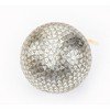 HomeRoots Set of Four Silver And Gold Handcrafted Shatterproof Ball Ornaments - 4 of 4