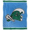 Tulane University Logo Dots Silky 50x60 Blanket, 1 Sided - 2 of 4
