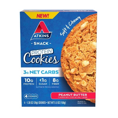 Atkins Cookie - Peanut Butter - 4pk
