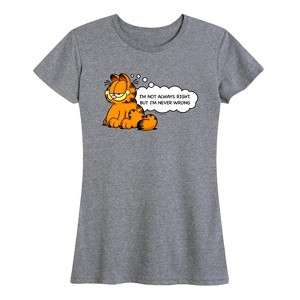 Women's - Nickelodeon - Garfield Animations Short Sleeve Graphic T-Shirt - 1 of 4
