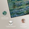 Art Remedy Monet - Water lilies and Japanese Bridge Blue Monet Art Prints Framed - 4 of 4