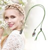 Unique Bargains Women's Leaf Braided Hair Chain 1 Pc - 4 of 4