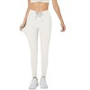 Coolmee Women's High Waist Drawstring Stretchy Workout Leggings Ultra Soft Tummy Control Yoga Pants - 3 of 4