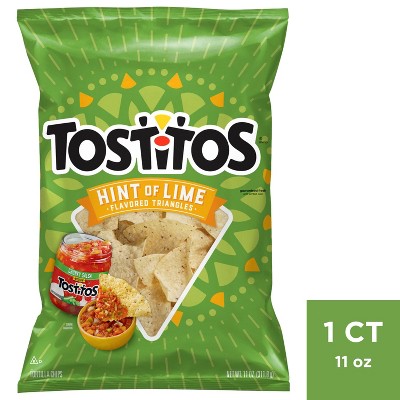 Tostitos Hint Of Lime Tortilla Chips - 11oz
