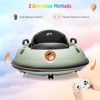 COZONY 12V Baby Bumper Car with Remote Control, Electric Ride on Toy for Toddlers, 360° Rotation, Flashing Lights, Music, 2 Speed Modes, Safety Belt - 3 of 4