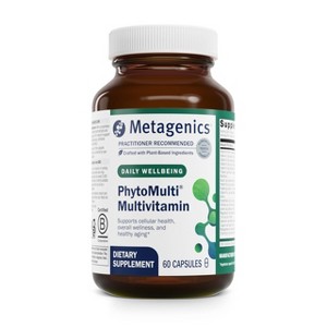 Metagenics PhytoMulti Multivitamin with Phytonutrients - Daily Multivitamin Supplement for Men & Women - with Zinc & B6 Vitamins - 60 Capsules - 1 of 4
