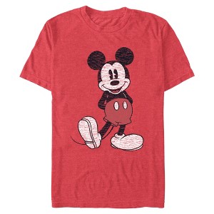 Mens Mickey & Friends Classic Retro Pose T Shirt - 1 of 4