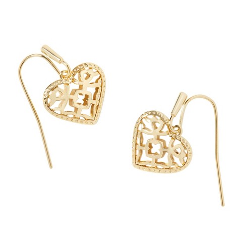 Heart on sale earrings target