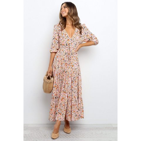 Женские платья Petal and Pup Womens Kelda Dress - Beige M