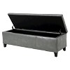 Lucinda Faux Leather Storage Ottoman Bench - Christopher Knight Home - 4 of 4