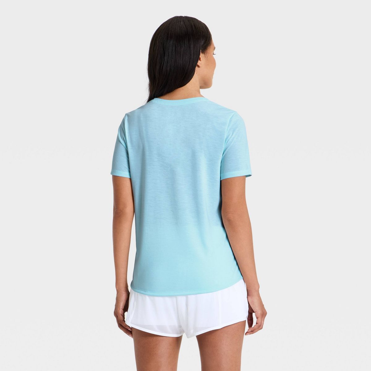 Women's Beyond Ease Crewneck Legging Friendly Short Sleeve T-Shirt - All In Motion™ - thumbnail 10