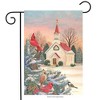 Briarwood Lane Winter Garden Flag 12x18 For Outdoor Winter Church Seasonal For Winter Garden Flag Flags For Outside - 2 of 4