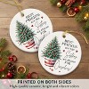 Lomsoe Friendship Christmas Ornaments Gifts for Friends Sisters Ceramic Ornament for Christmas Decor Friendship Gifts for Xmas Birthday - 3 of 4