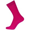Solid Color Crew Cotton Dress Socks  from the Sock Panda (Men's Sizes, Adult Large) - 4 of 4