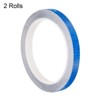 Unique Bargains Waterproof Adhesive High Visibility Safety Reflective Tape 2 Pcs - 3 of 4
