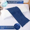 Body Pillow, Foam, 20x54 Inch, Navy Blue for Side Sleepers - 4 of 4