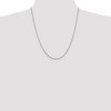 Black Bow Jewelry 1.4mm, Sterling Silver, Solid Box Chain Necklace - 2 of 4