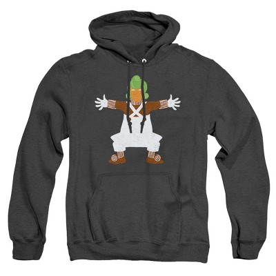 Willy Wonka And The Chocolate Factory Lone Oompa Loompa Pullover Hoodie