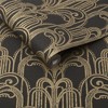 Art Deco Black and Gold Geometric Paste the Wall Wallpaper - 3 of 4