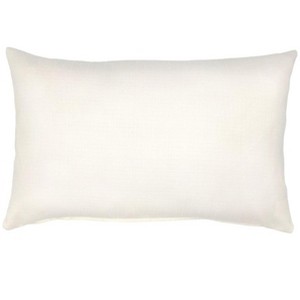Summer Classic White Outdoor Pillow - 1 of 3