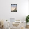 Stupell Industries Paris Tower Landmark Black Framed Floater Canvas Wall Art - 2 of 4