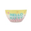 Hello Kitty Planets Stars & Rocket Ships 20 Oz Ramen Bowl With Chopsticks - 3 of 4