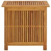 vidaXL Patio Storage Box 23.6"x19.7"x22.8" Solid Wood Acacia - 4 of 4