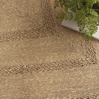 Natural Seagrass Flat Woven Handmade 8' x 10' Rug