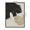 Amanti Art Nonchalant Black by Urban Road Canvas Wall Art Print Framed 18 x 24-in. - 4 of 4