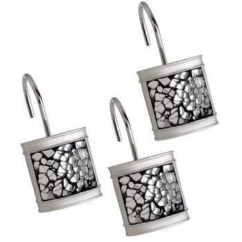 Creative Scents Brushed Nickel Curtain Hooks