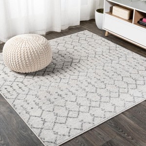 Moroccan Hype Boho Vintage Diamond Area Rug - JONATHAN Y - 1 of 4