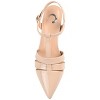 Journee Collection Womens Medium and Wide Width Jazlynn Buckle Kitten Heel Pointed Toe Pumps - 4 of 4
