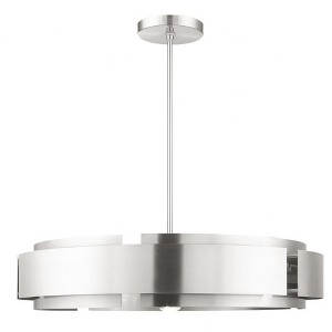 Livex Lighting Varick 7 - Light Pendant in  Brushed Nickel - 1 of 4