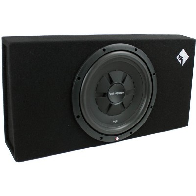 Rockford Fosgate 12 Inch 500W Shallow Loaded Subwoofer Sub Enclosure