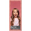 PosterPalooza | Panoramic Shabby Chic Pink Picture Frame - UV Acrylic, Foam Board Backing, Hanging Hardware - 2 of 4