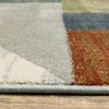 Bryant Contemporary Geometric Indoor Area Rug Gray - Captiv8e Designs - 4 of 4