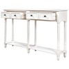 NicBex Console Table Sofa Table with 2 Storage Drawers and Bottom Shelf Side Table Easy Assembly for Living Room, Entryway, Foyer - 3 of 4