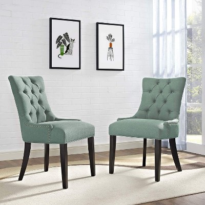 Laguna Tufted Upholstered Side Chair with Nailhead Trim