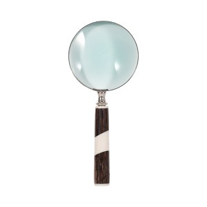 Sagebrook Home Decorative Magnifying Glass - Contemporary Ornate Magnifying Glass Decor - 1 of 4