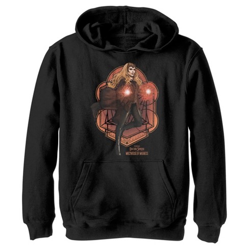 Boy's Marvel Doctor Strange in the Multiverse of Madness Scarlet Witch Pull Over Hoodie - image 1 of 4